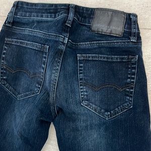 American Eagle Men’s Jeans Size: 26 X 30 Color: Blue Skinny Extreme‎ Flex 4